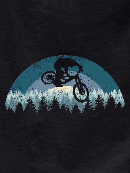 Forest Night MTB Jump