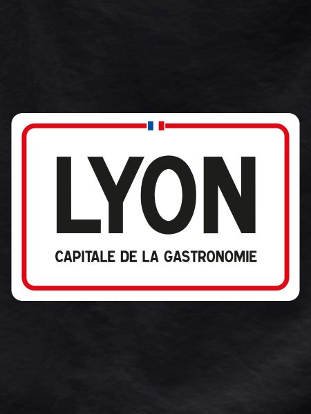 Lyon town sign