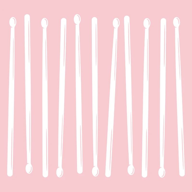 Drumsticks Vertical Pattern