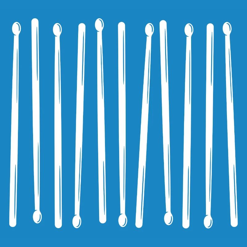 Drumsticks Vertical Pattern