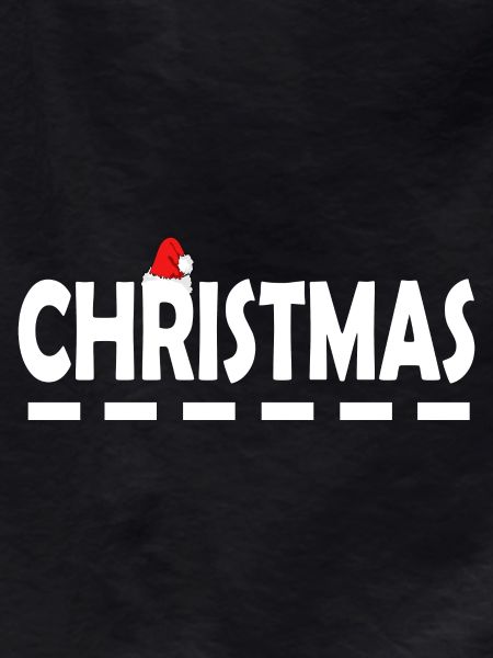 Christmas with red santa hat