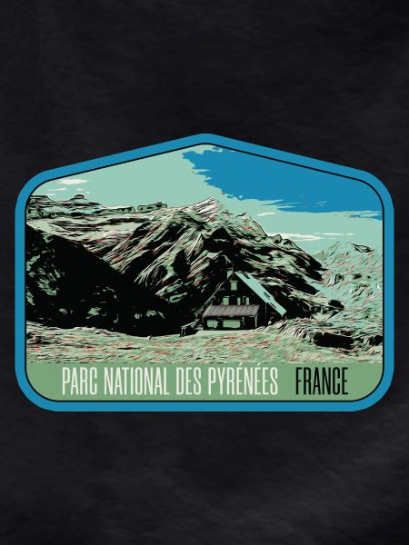 Pyrenees Landscape Escutcheon: Authentic Nature