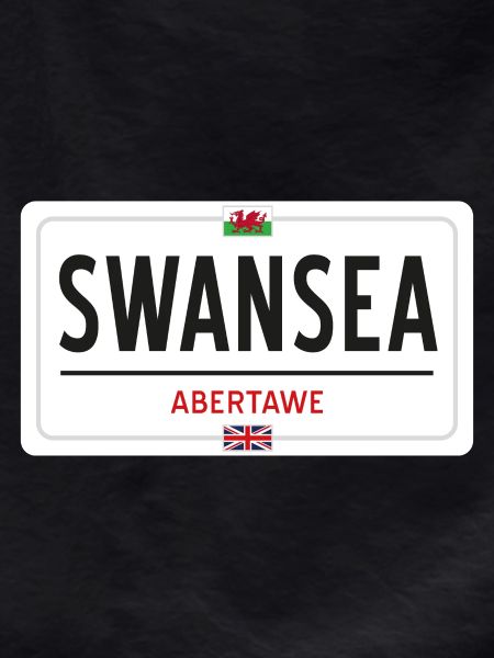 Swansea town sign