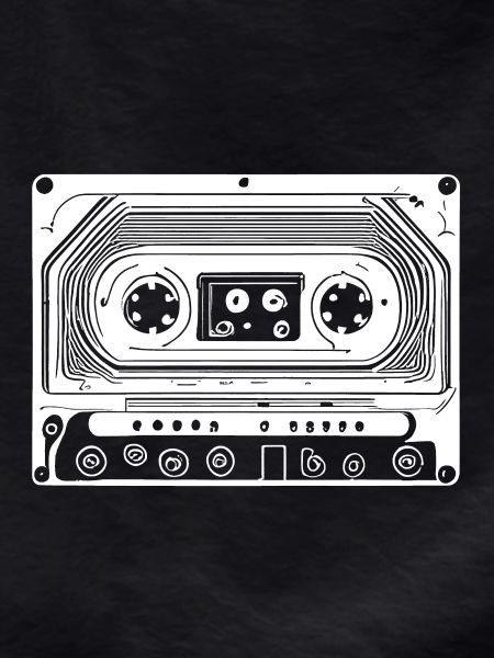 Retro Design Audio Cassette