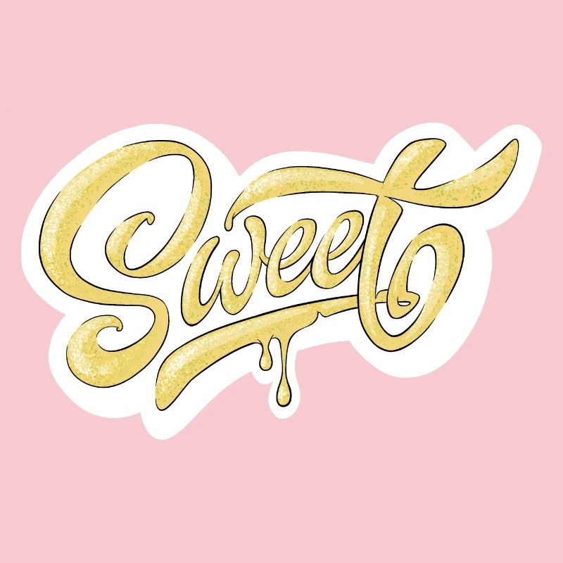Sweet Script Typography Design