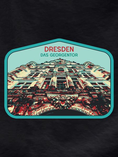 Illustration: Georgentor, Dresden