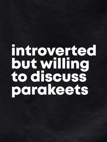 Parakeet Parakeet Parakeet