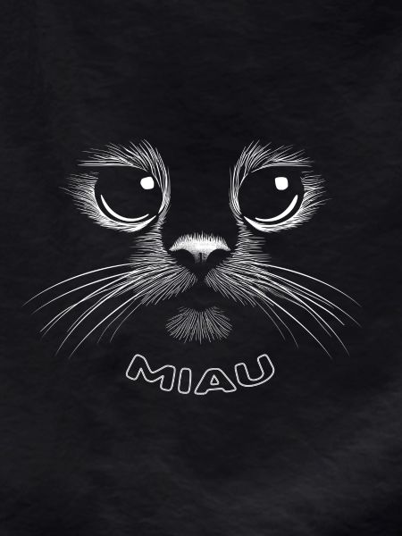 Cute Cat Face - MEOW