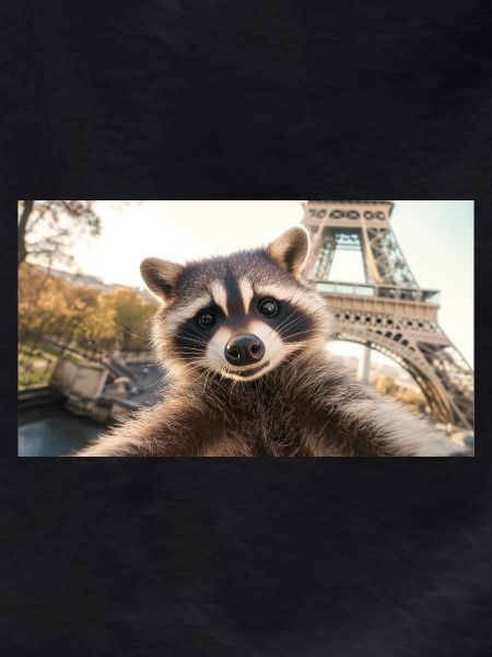 Raccoon in Paris