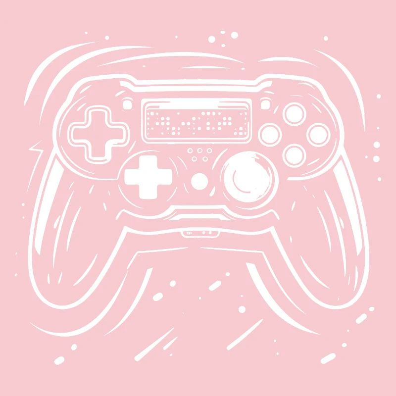Gaming Controller Drawing