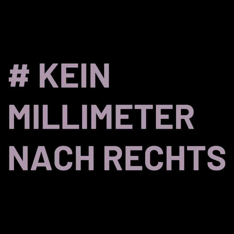 Antifa Mindset kein Millimeter nach rechts
