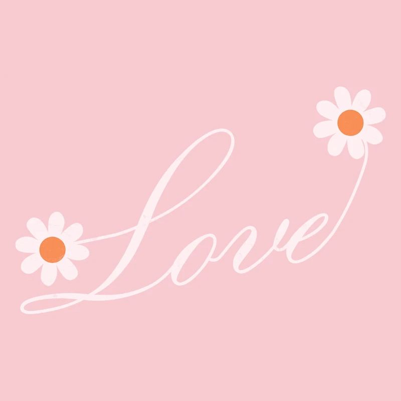 Conception de script d’amour floral