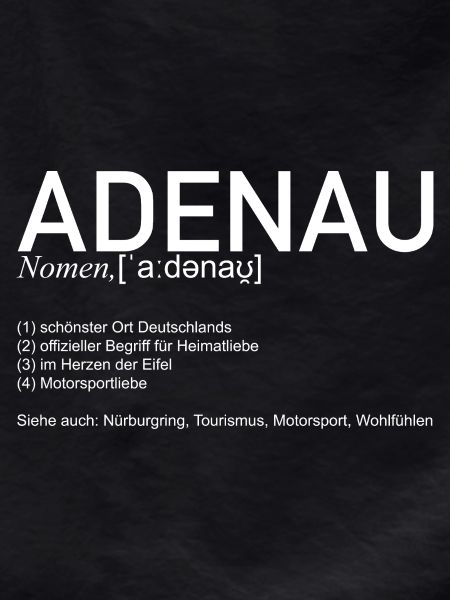 Adenau [Bedeutung] (weiß)