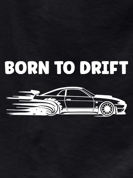 Speeding car and smoke