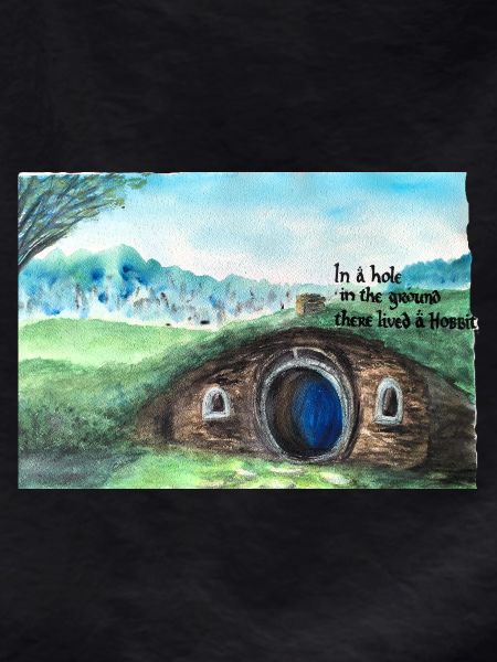 Tolkien Hole Landscape Art