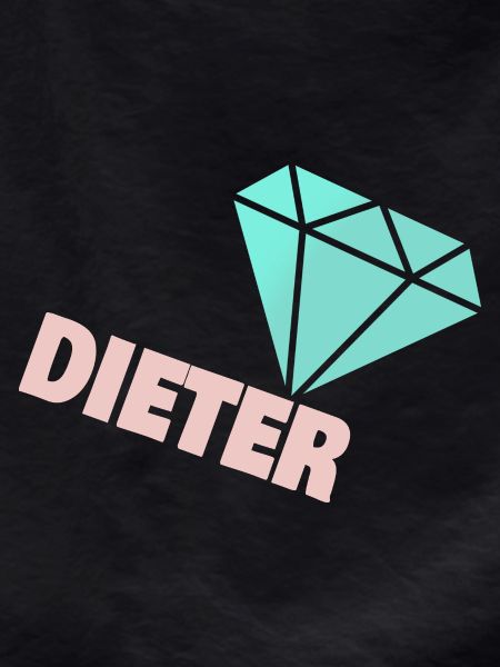 Sparkling diamond with Dieter