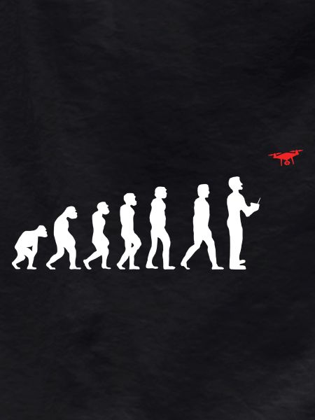 Evolution of Man Drone Pilot
