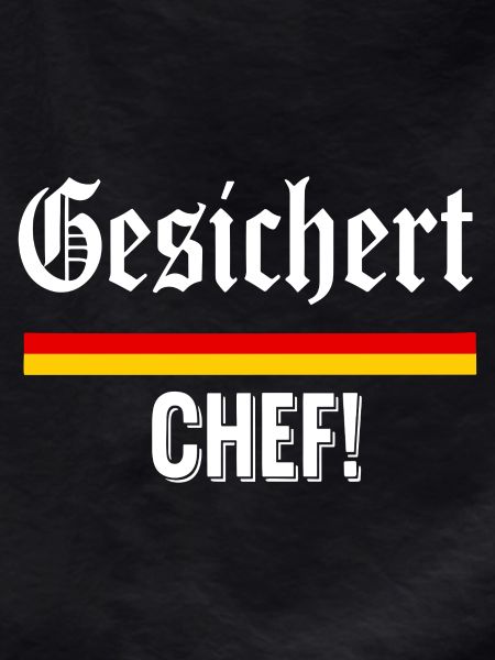 Gesichert Chef! 
