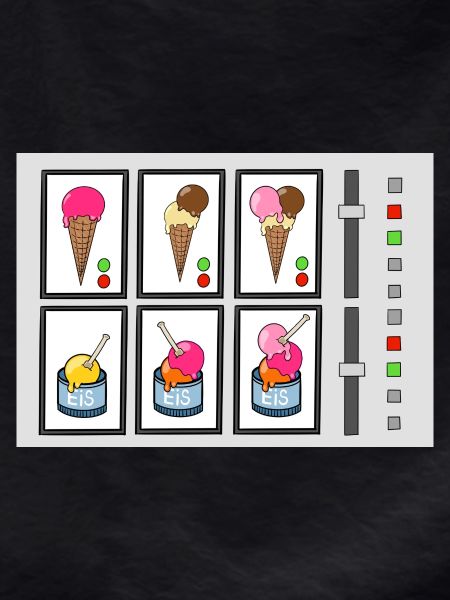 Eiscreme-Maschine