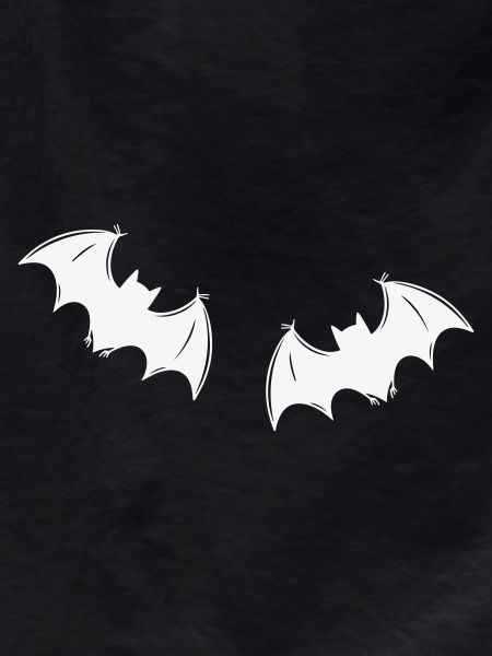 Gray bats in night flight