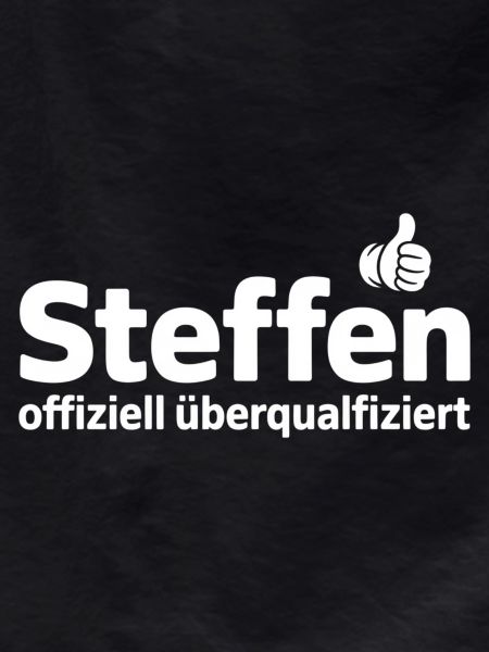 Steffen officially overqualified