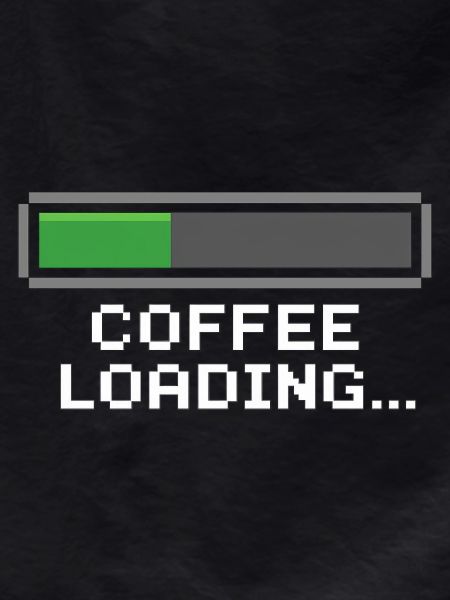 Kaffee Ladebalken Pixel