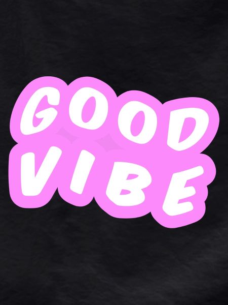 Good Vibe Pastel Pink