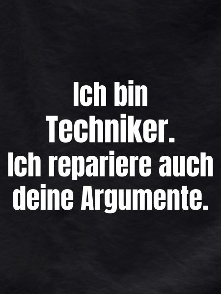 I'm a Technician: Repairing Arguments