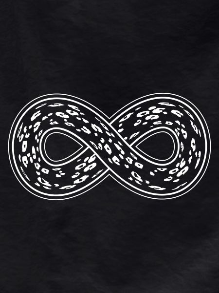 Leopard Infinity mit doppeltem Rand