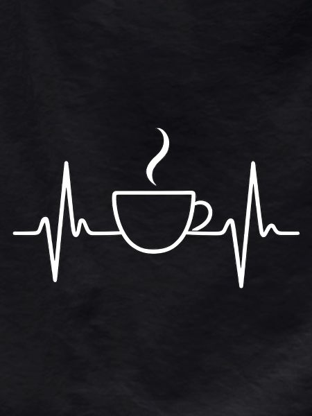 Coffee heartbeat