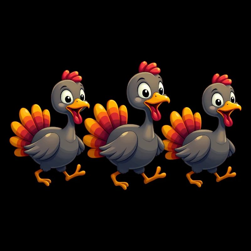 Bébé dinde de Thanksgiving