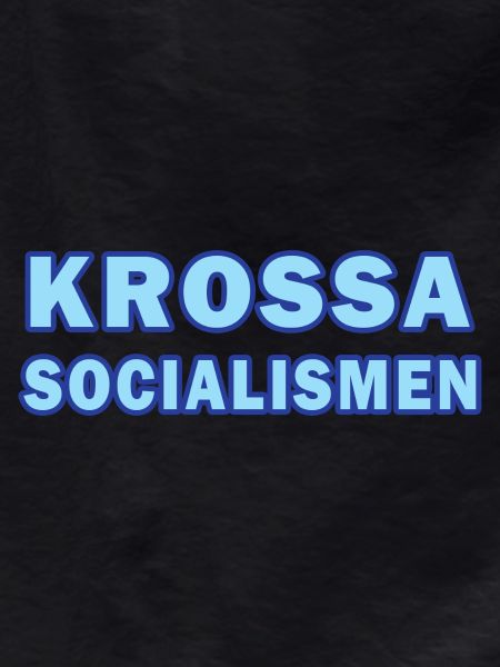 Crush Socialism Neon Text