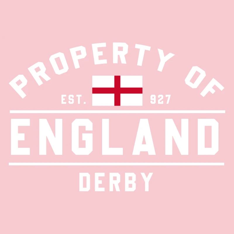 England Flag Derby Pattern