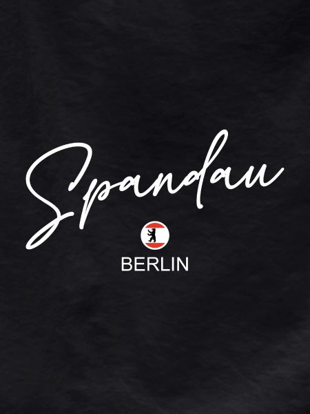 Spandau - Berlin Flag - Berlin Bear