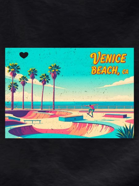 Venice Beach Retro Skater
