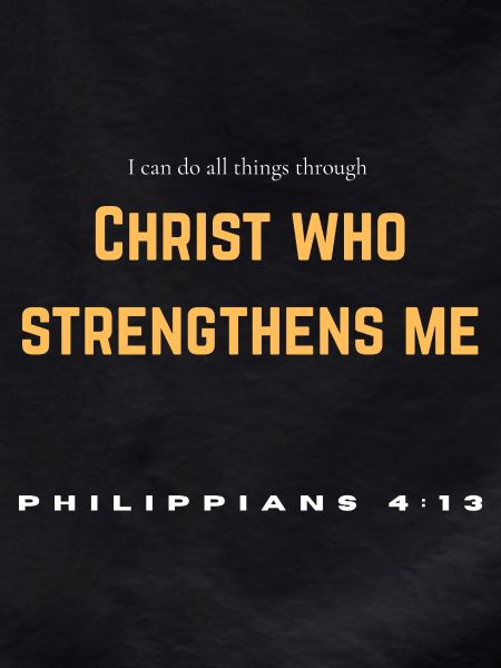 CHRIST STRENGTHENS
