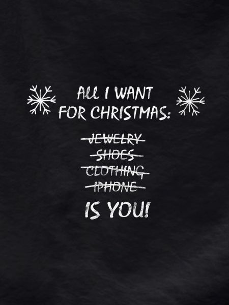 Weihnachtswunsch Du statt Zeug