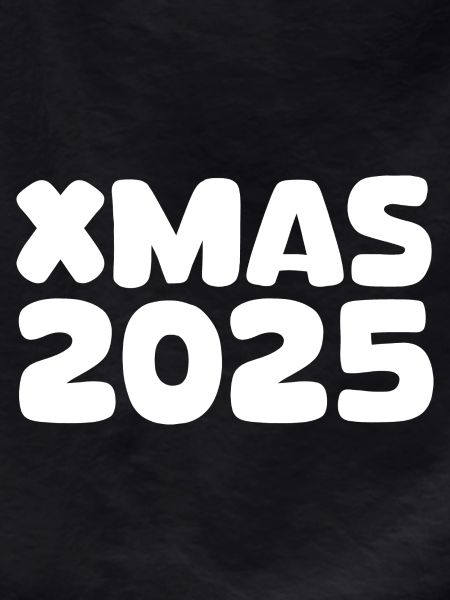 XMAS 2025 lettering