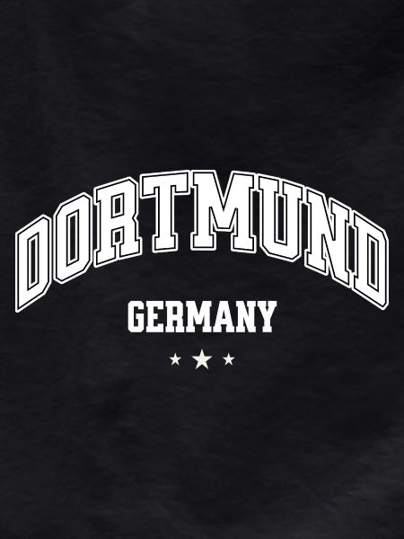 Dortmund Germany College Lettering