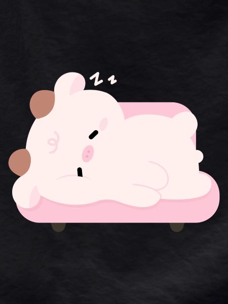 Vache fatiguée