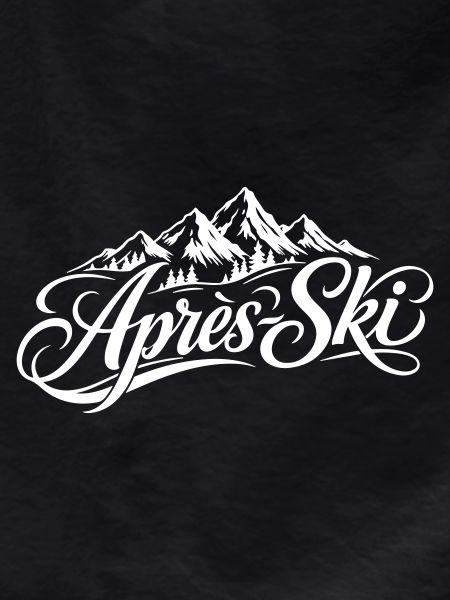 Après-ski lettering