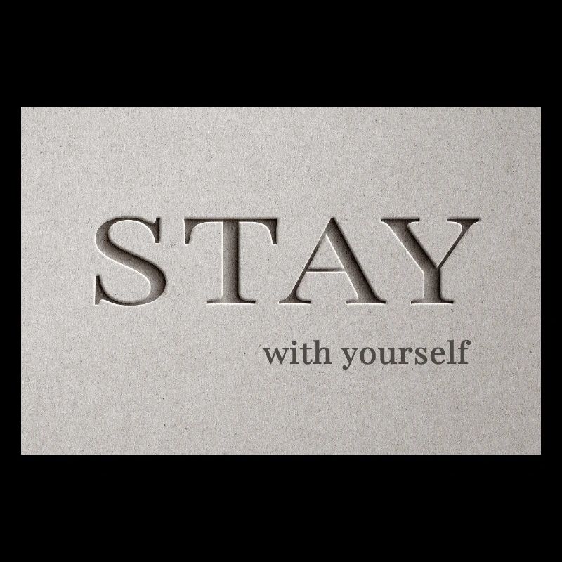 Reste – avec toi-même