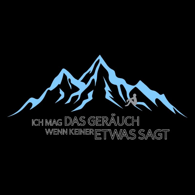 Bergstille Geräuschliebe