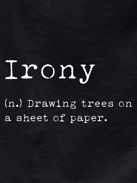 Ironie Définition