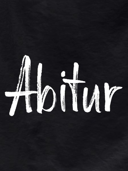 Abitur Hand Lettering Design