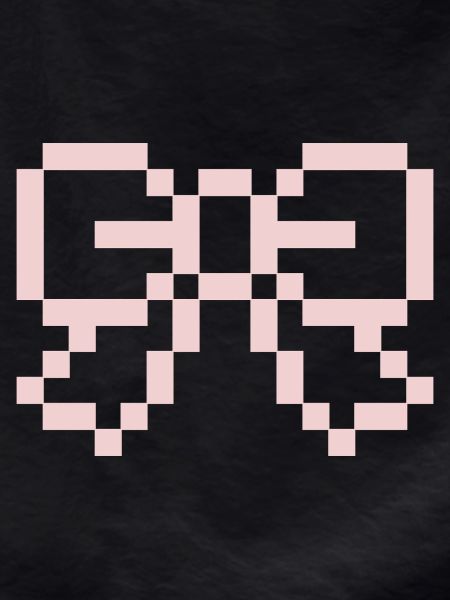 Pink Pixel Bow