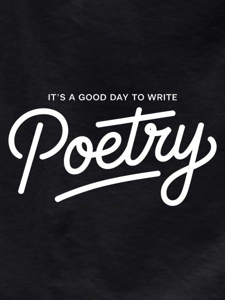 Poetry Day Hand Lettering