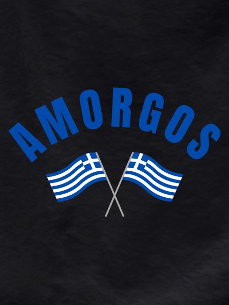Amorgos Greek Flags 