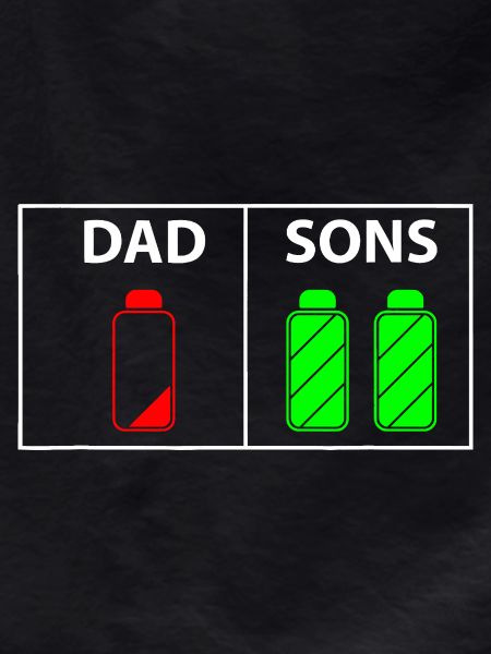 Dad vs Sons Neon Bottles
