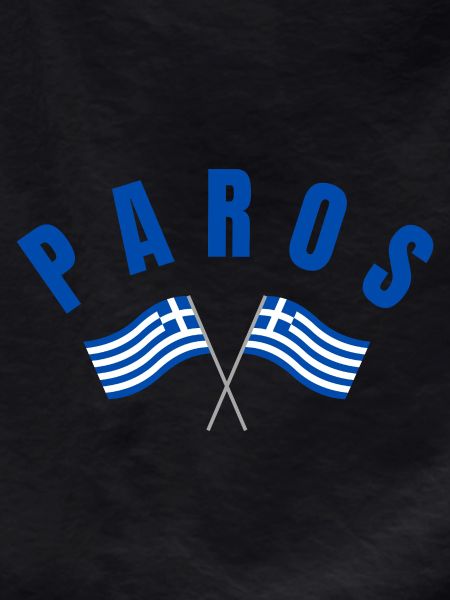 Paros Crossed Flags Emblem